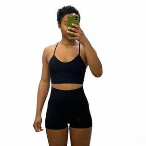 SHEIN Black Sports Bra